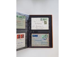 1949/80(ca.), über 1100 Briefe und Karten, dabei bessere frühe Frankaturen