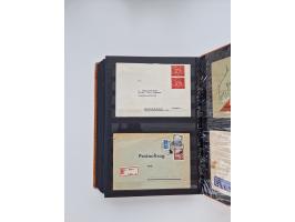 1949/80(ca.), über 1100 Briefe und Karten, dabei bessere frühe Frankaturen