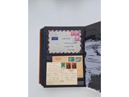 1949/80(ca.), über 1100 Briefe und Karten, dabei bessere frühe Frankaturen