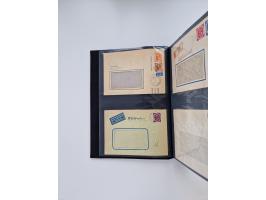 1949/80(ca.), über 1100 Briefe und Karten, dabei bessere frühe Frankaturen