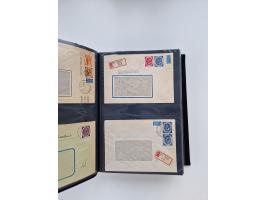 1949/80(ca.), über 1100 Briefe und Karten, dabei bessere frühe Frankaturen