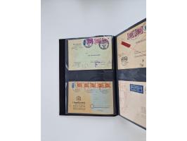 1949/80(ca.), über 1100 Briefe und Karten, dabei bessere frühe Frankaturen