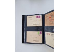 1949/80(ca.), über 1100 Briefe und Karten, dabei bessere frühe Frankaturen