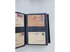 1949/80(ca.), über 1100 Briefe und Karten, dabei bessere frühe Frankaturen
