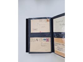 1949/80(ca.), über 1100 Briefe und Karten, dabei bessere frühe Frankaturen