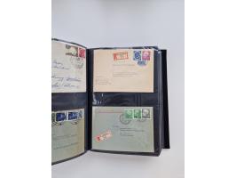 1949/80(ca.), über 1100 Briefe und Karten, dabei bessere frühe Frankaturen