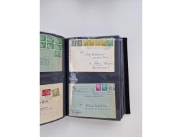 1949/80(ca.), über 1100 Briefe und Karten, dabei bessere frühe Frankaturen