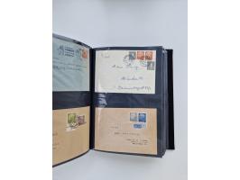 1949/80(ca.), über 1100 Briefe und Karten, dabei bessere frühe Frankaturen