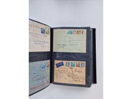 1949/80(ca.), über 1100 Briefe und Karten, dabei bessere frühe Frankaturen