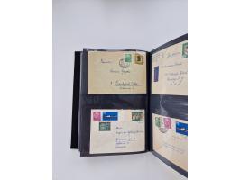 1949/80(ca.), über 1100 Briefe und Karten, dabei bessere frühe Frankaturen