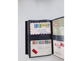 1949/80(ca.), über 1100 Briefe und Karten, dabei bessere frühe Frankaturen