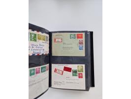 1949/80(ca.), über 1100 Briefe und Karten, dabei bessere frühe Frankaturen