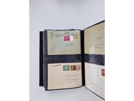 1949/80(ca.), über 1100 Briefe und Karten, dabei bessere frühe Frankaturen