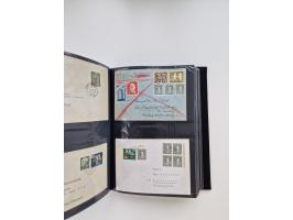 1949/80(ca.), über 1100 Briefe und Karten, dabei bessere frühe Frankaturen