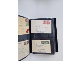 1949/80(ca.), über 1100 Briefe und Karten, dabei bessere frühe Frankaturen