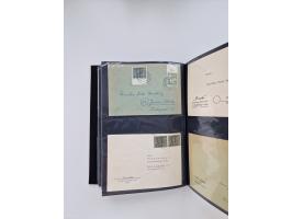 1949/80(ca.), über 1100 Briefe und Karten, dabei bessere frühe Frankaturen