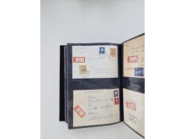 1949/80(ca.), über 1100 Briefe und Karten, dabei bessere frühe Frankaturen