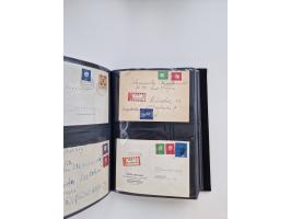 1949/80(ca.), über 1100 Briefe und Karten, dabei bessere frühe Frankaturen