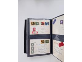 1949/80(ca.), über 1100 Briefe und Karten, dabei bessere frühe Frankaturen