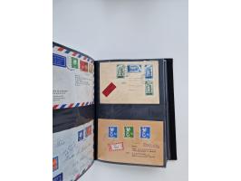 1949/80(ca.), über 1100 Briefe und Karten, dabei bessere frühe Frankaturen