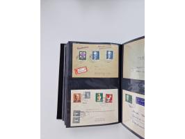 1949/80(ca.), über 1100 Briefe und Karten, dabei bessere frühe Frankaturen