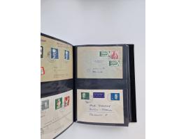 1949/80(ca.), über 1100 Briefe und Karten, dabei bessere frühe Frankaturen