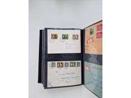 1949/80(ca.), über 1100 Briefe und Karten, dabei bessere frühe Frankaturen