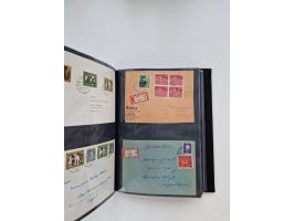 1949/80(ca.), über 1100 Briefe und Karten, dabei bessere frühe Frankaturen