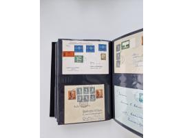 1949/80(ca.), über 1100 Briefe und Karten, dabei bessere frühe Frankaturen