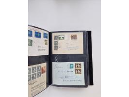 1949/80(ca.), über 1100 Briefe und Karten, dabei bessere frühe Frankaturen