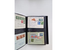 1949/80(ca.), über 1100 Briefe und Karten, dabei bessere frühe Frankaturen