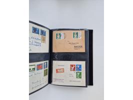 1949/80(ca.), über 1100 Briefe und Karten, dabei bessere frühe Frankaturen