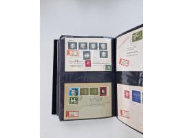 1949/80(ca.), über 1100 Briefe und Karten, dabei bessere frühe Frankaturen