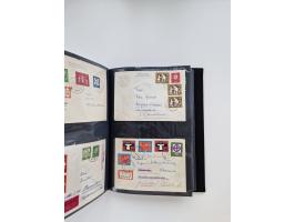 1949/80(ca.), über 1100 Briefe und Karten, dabei bessere frühe Frankaturen