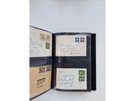 1949/80(ca.), über 1100 Briefe und Karten, dabei bessere frühe Frankaturen