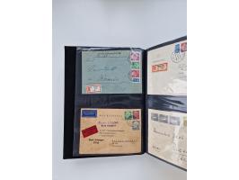 1949/80(ca.), über 1100 Briefe und Karten, dabei bessere frühe Frankaturen