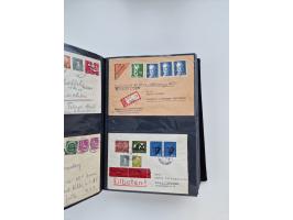 1949/80(ca.), über 1100 Briefe und Karten, dabei bessere frühe Frankaturen