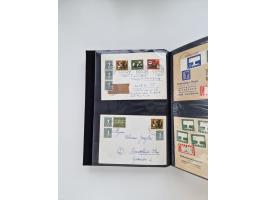 1949/80(ca.), über 1100 Briefe und Karten, dabei bessere frühe Frankaturen