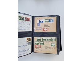 1949/80(ca.), über 1100 Briefe und Karten, dabei bessere frühe Frankaturen