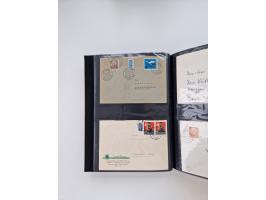 1949/80(ca.), über 1100 Briefe und Karten, dabei bessere frühe Frankaturen