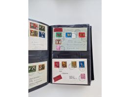 1949/80(ca.), über 1100 Briefe und Karten, dabei bessere frühe Frankaturen