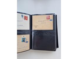 1949/80(ca.), über 1100 Briefe und Karten, dabei bessere frühe Frankaturen