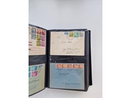 1949/80(ca.), über 1100 Briefe und Karten, dabei bessere frühe Frankaturen