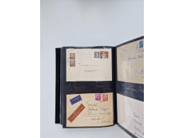 1949/80(ca.), über 1100 Briefe und Karten, dabei bessere frühe Frankaturen