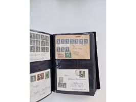 1949/80(ca.), über 1100 Briefe und Karten, dabei bessere frühe Frankaturen