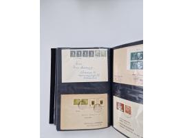 1949/80(ca.), über 1100 Briefe und Karten, dabei bessere frühe Frankaturen