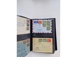 1949/80(ca.), über 1100 Briefe und Karten, dabei bessere frühe Frankaturen