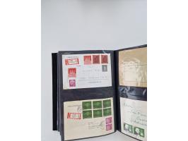 1949/80(ca.), über 1100 Briefe und Karten, dabei bessere frühe Frankaturen