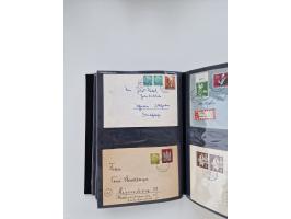 1949/80(ca.), über 1100 Briefe und Karten, dabei bessere frühe Frankaturen