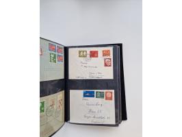 1949/80(ca.), über 1100 Briefe und Karten, dabei bessere frühe Frankaturen